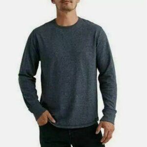Lucky Brand Men’s Long Sleeve Shirt, Navy, Large, NWT